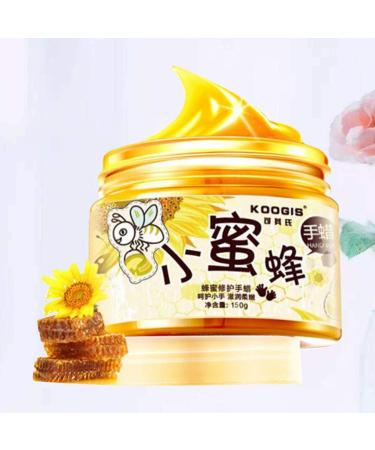 Minkissy Hand Peel Mask Hands Care Paraffin Milk and Honey Moisturizing Peel Off Hand Wax Mask Exfoliating Hand Peeling Mask - Buy Online on GoSupps.com