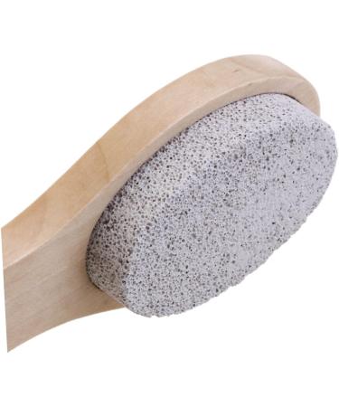 Housoutil Scrubber Flooring Pumice Stone Scrapper Foot Pumice Foot Remover Pedicure Tools Foot Brush Foot Exfoliating Brush Nail Brush Scraper Foot Wash Bamboo Face Dry Skin - Buy Online on GoSupps.com