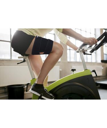 2U2O Compression Thigh Brace - Adjustable Strap Support for Muscle Recovery - Men & Women - Buy Online on GoSupps.com