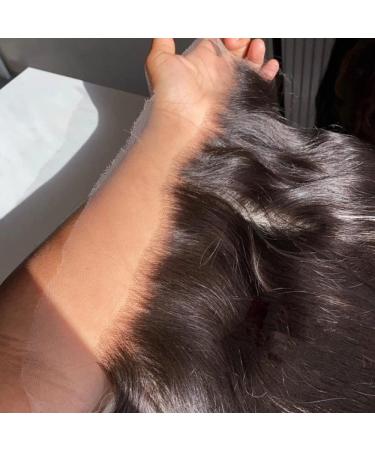 Jessica Hair 13x4 Real HD Lace Frontal 0.10mm Ultra-thin Closure - 14 Inch Virgin Brazilian Human Hair - Buy Online on GoSupps.com