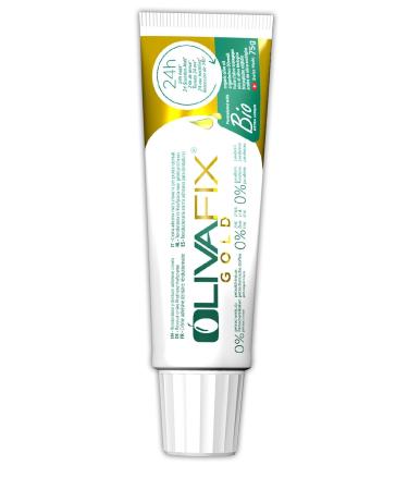 Denture Adhesive Cream - 24h Hold for All Day Comfort | Allergy & Diabetic Safe - 75g Tube - Buy Online on GoSupps.com