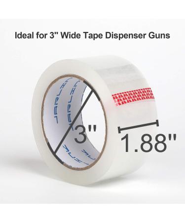 JARLINK Clear Packing Tape (18 Rolls) Heavy Duty Packaging Tape for Shipping Packaging Moving Sealing 2.7mil Thick 1.88 inches Wide 60 Yards Per Roll 1080 Total Yards - Buy Online on GoSupps.com