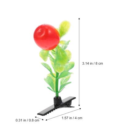 KALLORY 28pcs Bean Sprout & Flower Hair Clips Set for Women - Cute Plant Barrettes & Hairpins for Girls - Grass Hair Accessories - Buy Online on GoSupps.com