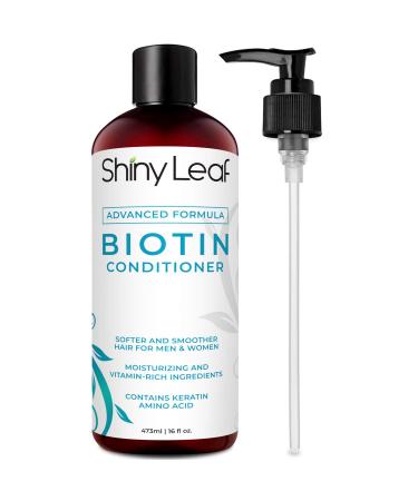 Biotin Conditioner For Natural Hair Advanced Formula Sulfate-Free, Paraben-Free Conditioner, Anti-Hair Loss Conditioner, For Hair Growth, Moisturizing, For Thicker and Fuller Hair Huge 16 oz. (473 ml)
