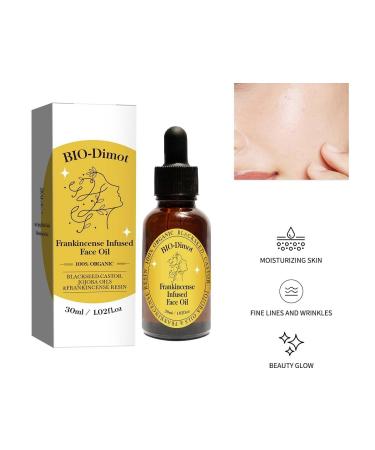 30 ML Frankincense Essential Oil Organic Castor & Jojoba Oils for Face Anti-Aging Facial Moisturizer Serum Natural Skincare Hydrates Skin Moisturizing (1 PCS) - Buy Online on GoSupps.com
