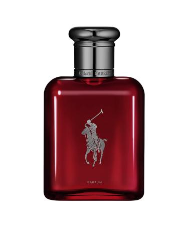 Ralph Lauren - Polo Red - Parfum - Men's Cologne - Ambery & Woody - With Absinthe Cedarwood and Musk - Intense Fragrance 2.5 Fl Oz (Pack of 1)