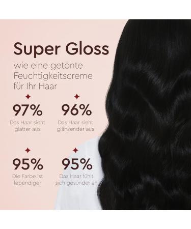 Glaze Super Colour Conditioning Gloss 190ml - Lustrous Ebony Hair Treatment & Semi-Permanent Dye - Buy Online on GoSupps.com