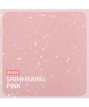 GAOY Jelly Nude Gel Nail Polish - 16ml Sheer Pink Glitter & Shimmering UV Cure for Nail Art DIY - Buy Online on GoSupps.com