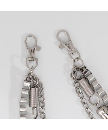 Silver Skull Jeans Chain - Hip Hop Rock Punk Gothic Biker Trouser Wallet Chain - Buy Online on GoSupps.com