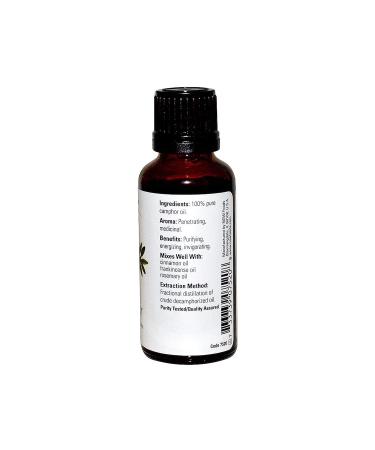 Now Foods Camphor Essential Oil 1 fl oz - Pure & Natural Aromatherapy - Buy Online on GoSupps.com