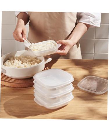 HOLIDYOYO Insulated Hot Lunch Box 2pcs Box Kitchen Rice Lunch Box Micro-Wave Oven Steamer Crisper Tray - Buy Online on GoSupps.com