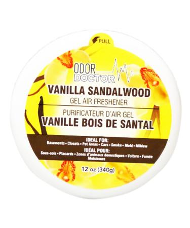 Odor Doctor Gel Air Freshener- Vanilla Sandalwood (340g) 10914A