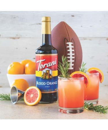 Torani Blood Orange Flavour Syrup 750ml bottle 2 Pack Dark black red Orange 750 ml (Pack of 2) - Buy Online on GoSupps.com