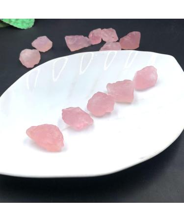 Room Decoration 1pc Random Natural Stone Pink Rough Raw Rose Quartz Crystal Rock Specimen Home Room Decoration DIY 1pc 2cm approx Rose Quartz - Buy Online on GoSupps.com