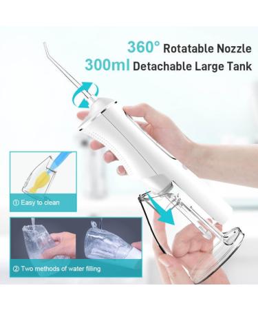 Buy Black Water Flosser & Oral Irrigator | Deep Cleaning Oral Care System - International Shipping - Buy Online on GoSupps.com