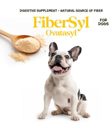 Medsmehappy FiberSyl Ovatasyl Prebiotics for Dogs Digestive Health - 60 Capsules - Buy Online on GoSupps.com