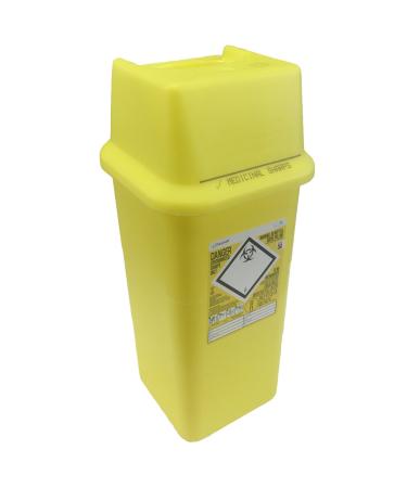 7L SHARPSAFE YELLOW BIO HAZARD BLADE SYRINGE NEEDLE CLINICAL LABELLED WASTE SHARPS BOX BINS