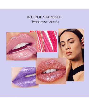 AllbestAye Metallic Glitter Lip Gloss | Waterproof Liquid Lipstick | Diamond Shimmer Nude Colors - Perfect for All Skin Tones (11#) - Buy Online on GoSupps.com