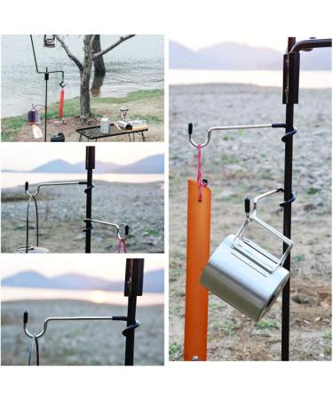 QWEQWE 2 Pcs Mini Camping Hook Hanger for Lanterns & Tents - Multi-use Hanging Hooks for Camping & Fishing - Buy Online on GoSupps.com