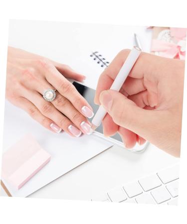 Ipetboom 30pcs Absorb White Pencil Nail Gems Nail Art Pencil White Nail Dotting Pencil Picking Tools Drilling - Buy Online on GoSupps.com