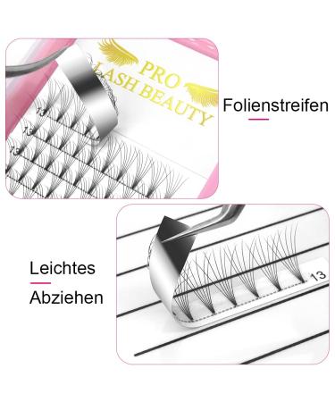 6D-D-0.10-9 Short Stem Eyelash Extensions | Volume Lash Fan - 12 Pieces (0.10 D Curl) | International Shipping - Buy Online on GoSupps.com