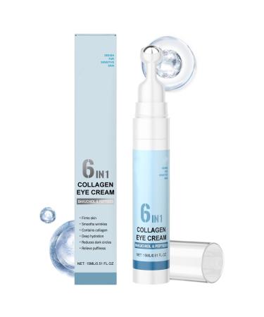 Mimoqk Eye Moisturizer Night Cream 15 ml Potent Luminous Formula Ultra Calming Rejuvenating Lotion Advanced Rapid Absorption Technology Skin Care for Morning Routine Travel