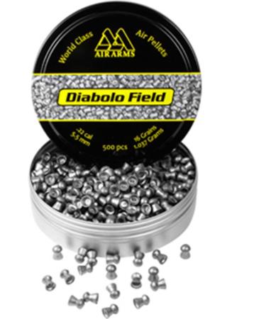 Air Arms Diabolo Field .22 Cal, 5.51mm, 16 Grains, Domed, 500ct