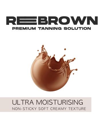 Rebrown 10.14 oz Tanning Lotion for Beds - Bronzer & Hydrating Formula - Buy Online on GoSupps.com
