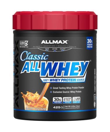 ALLMAX Nutrition AllWhey Classic Whey Protein (0.9 Pound Chocolate Peanut Butter)