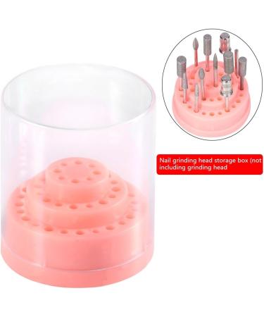 Very Practical Nail Grinding Head Display Nail Drill Bit Display Easy To Carry for Home Beauty Salon - Buy Online on GoSupps.com