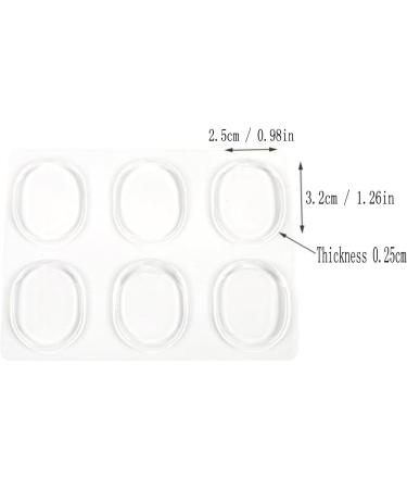 Men's High Heel Insoles - 14 Pcs Clear Silicone Gel Inserts for Foot Pain Relief | Comfort & Support for All-Day Wear - Buy Online on GoSupps.com