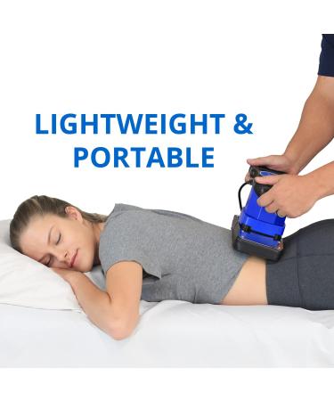 Body Back Vibe 2.0 - Variable Speed Handheld Chiropractor Massager | Muscle Pain Relief Orbital Device | Professional Quality Tool - Buy Online on GoSupps.com