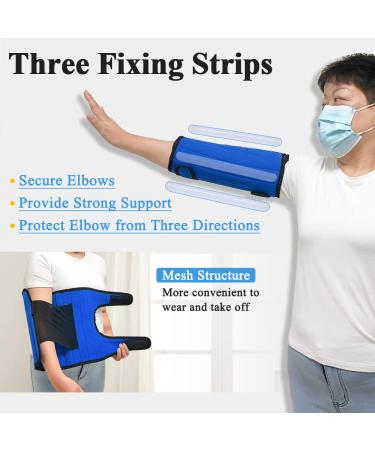 Zelen Elbow Splint Immobilizer - Effective Ulnar Nerve & Cubital Tunnel Support Brace for Tendonitis & Arthritis - Large Night Elbow Stabilizer - Buy Online on GoSupps.com
