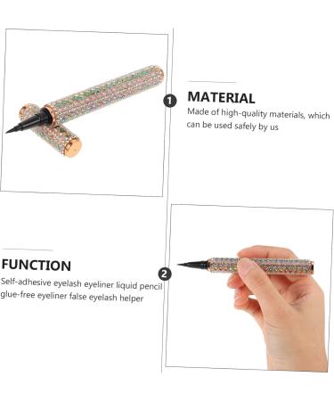 Healvian 1pc Eyeliner Eyelash Glue Liner Pen Makeup Pen Cosmetic Makeup Supply Micro Eye Liner Pen Plastic - Buy Online on GoSupps.com