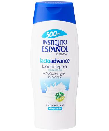 Instituto Espa ol Lactoadvance Moisturizing Body Lotion - Lactose Free Milk & Proteins - 500 ML | Buy Online Internationally - Buy Online on GoSupps.com