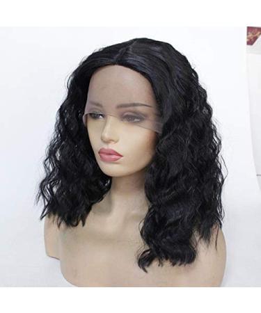 Buy Bghjue Short Curly Kinky Wig for Women - Fluffy Wavy Synthetic Hair Natural Big Curl Afro Wig with Bangs & Free Cap - International Shipping - Buy Online on GoSupps.com