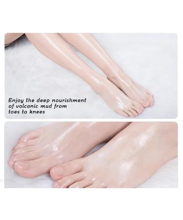 Foot Peeling Mask - Effective Treatment for Cracked Heels Dry Skin & Calluses | 1 Pair for Smooth Soft Feet - Buy Online on GoSupps.com