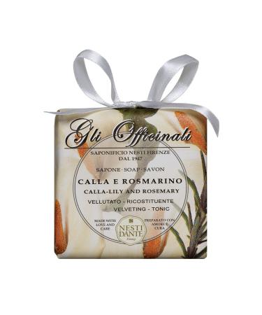 Nesti Dante Gli Officinali Soap Calla-Lily and Rosemary 7 Ounce