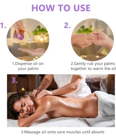 LOPHE Massage Oil Natural Premium Warming Body Massage Oil Aromatic Massage Oil for Massage Therapy Moisturizing Body Oil for Men and Women - Balance and Relax Your Mind (200 ml) - Buy Online on GoSupps.com