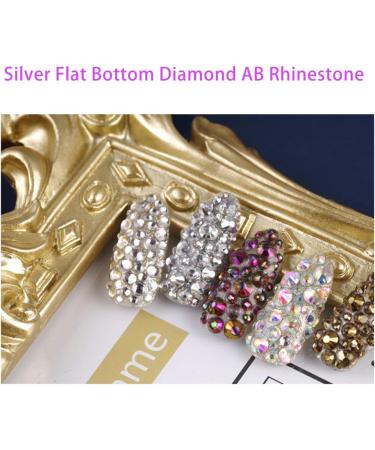 Lofuanna 1440pcs Crystal AB Nail Art Rhinestones Set with Tools - Rhinestone Picker Pen, Tweezers, Gems for Nail Decoration (A3) - Buy Online on GoSupps.com