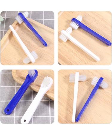 Buy Healvian 8-Piece Prosthesis Cleaning Brush Set | T-Shaped Brush for Hygienic Prosthesis Care | Hard Head Brushes for Effective Cleaning - Buy Online on GoSupps.com