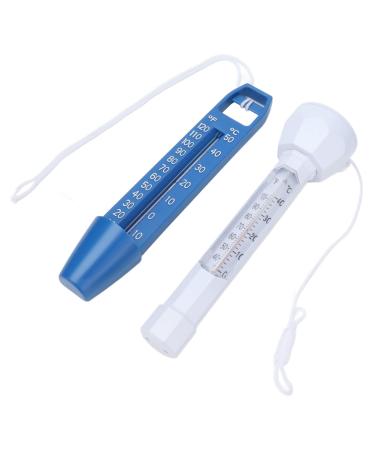 Nikou Thermometer Water Floating Pool Thermometer Set Multi-Part Durable Waterproof Water Thermometer With Lanyard