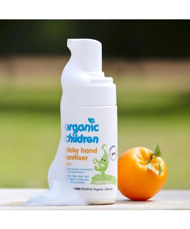 Green People Organic Children Quick Clean Hand Foam 100ml - Gentle Natural Hand Cleanser for Kids, Toddlers & Babies | SLS & Paraben Free | Vegan & Cruelty Free - Buy Online on GoSupps.com