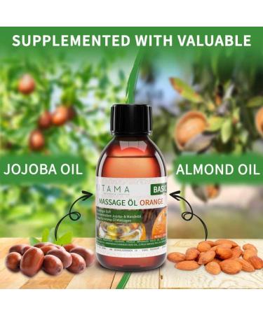 KitaMa Aroma Massage Oil - Nourishing Body Care Oil for Relaxation - 250ml Orange - International Shipping Available - Buy Online on GoSupps.com