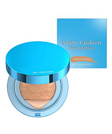 Makeup Foundation Cushion | Long Lasting Matte Foundation for Women - Long Hold Concealer Makeup Cream for Girlfriend Wife Daughter Sister & Friend