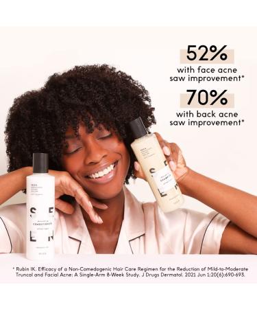 SEEN Travel Trio Set - Fragrance-Free Non-Comedogenic Hair Cream Shampoo & Conditioner for Sensitive Skin - Reduces Frizz & Protects Hair - 0.67 Fl Oz (Pack of 3 - Buy Online on GoSupps.com