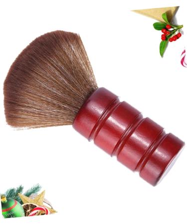 Didiseaon Neck Duster Face Cleaner Brush Neck Dusting Brush Hair Cutting Tool Hair Sweep Tools Hairstyling Tool Duster Wooden Handle Brush Face Brush Bamboo Red Broken Hair Face Duster - Buy Online on GoSupps.com
