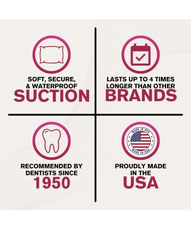 Cushion Grip Thermoplastic Denture Adhesive | Secure Loose-Fitting Dentures & Partials | Non-Glue Soft Reliner | 10-Pack - Best for Comfort & Hold - Buy Online on GoSupps.com