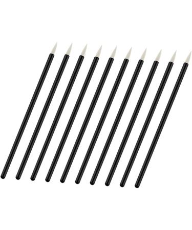 FOYTOKI 100pcs Eye Makeup Tools Eyebrow Brush Applicator Eye Makeup Lash Brush Tool White 10X0.5X0.5cm White - Buy Online on GoSupps.com