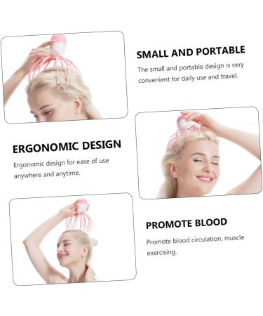 Goohochy Therapeutic Hair Scalp Massage Device - International Shipping for Ultimate Head Stimulation & Relaxation - Buy Online on GoSupps.com